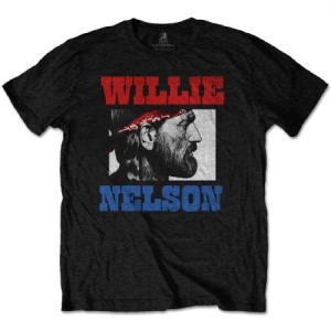 Willie Nelson - Unisex T-Shirt: Stare i gruppen ÖVRIGT / MK Test 5 hos Bengans Skivbutik AB (4243678r)