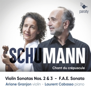 Granjon Ariane / Laurent Cabasso - Chant Du Crépuscule: Violinsonaten i gruppen CD / Klassiskt,Övrigt hos Bengans Skivbutik AB (4245300)