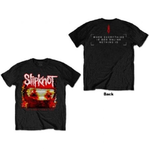 Slipknot - Slipknot Unisex T-Shirt: Chapeltown Rag Glitch (Back Print) i gruppen ÖVRIGT / MK Test 5 hos Bengans Skivbutik AB (4247596r)