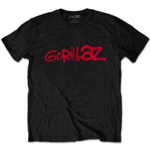 Gorillaz - Gorillaz Unisex T-Shirt: Logo (Black) i gruppen ÖVRIGT / MK Test 5 hos Bengans Skivbutik AB (4247748r)