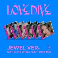 IVE - 2nd Single (LOVE DIVE) Jewel Ver Limited Edition (Random Version) i gruppen Minishops / K-Pop Minishops / IVE hos Bengans Skivbutik AB (4250471)