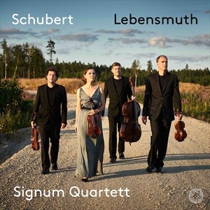 Signum Quartett - Schubert: Lebensmuth i gruppen VI TIPSAR / Julklappstips CD hos Bengans Skivbutik AB (4255664)