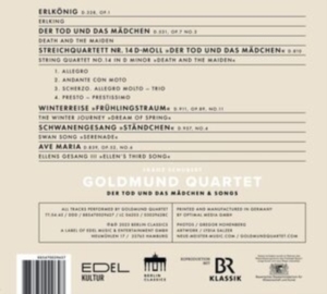 Franz Schubert - Schubert: Der Tod Und Das Madchen & i gruppen Externt_Lager / Naxoslager hos Bengans Skivbutik AB (4255668)