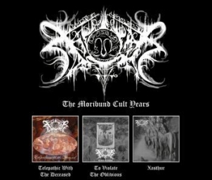 Xasthur - Moribund Cult Years The (3 Cd Box) i gruppen CD / Hårdrock hos Bengans Skivbutik AB (4256062)