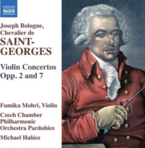 Saint-Georges J B C De - Violin Concertos, Opp. 2 & 7 i gruppen Externt_Lager / Naxoslager hos Bengans Skivbutik AB (4258200)