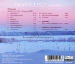 Leonardo Pierdomenico - Liszt: Winterreise (After Schubert) i gruppen Externt_Lager / Naxoslager hos Bengans Skivbutik AB (4261635)