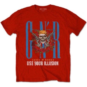 Guns N' Roses - Guns N' Roses Unisex T-Shirt: Bandana Skull i gruppen ÖVRIGT / MK Test 5 hos Bengans Skivbutik AB (4262235r)