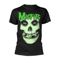 Misfits - T/S Glow Jurek Skull (L) i gruppen MERCHANDISE / T-shirt / Pop-Rock hos Bengans Skivbutik AB (4262915)