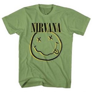 Nirvana - Nirvana Unisex T-Shirt: Inverse Smiley i gruppen ÖVRIGT / MK Test 5 hos Bengans Skivbutik AB (4265054r)