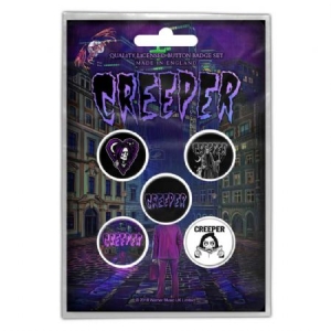 Creeper - Button Badge Pack: Eternity In Your Arms (Retail Pack) i gruppen ÖVRIGT / MK Test 7 hos Bengans Skivbutik AB (4271713)