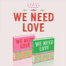 Stayc - (WE NEED LOVE) love ver. i gruppen Minishops / K-Pop Minishops / Stayc hos Bengans Skivbutik AB (4277482)