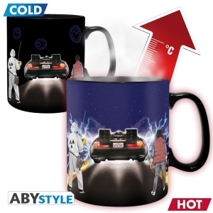 Back to the future - Heat change mug 460 ml i gruppen MERCHANDISE / Merch / Film-Musikal hos Bengans Skivbutik AB (4278037)