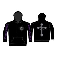 Candlemass - Zip Hood - Sweet Evil Sun (Xxl) i gruppen MERCHANDISE / Hoodies / Hårdrock hos Bengans Skivbutik AB (4278404)