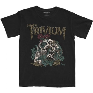 Trivium - Trivium Unisex T-Shirt: Skelly Flower i gruppen ÖVRIGT / MK Test 5 hos Bengans Skivbutik AB (4281738r)
