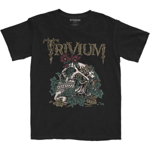 Trivium - Trivium Unisex T-Shirt: Skelly Flower i gruppen MERCHANDISE / T-shirt / Hårdrock hos Bengans Skivbutik AB (4281738r)