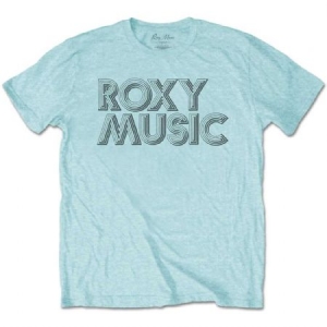 Roxy Music - Roxy Music Unisex T-Shirt: Disco Logo i gruppen ÖVRIGT / Merchandise hos Bengans Skivbutik AB (4281886)