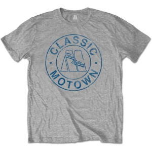 Motown - Classic Circle Logo Uni Grey    i gruppen MERCHANDISE / T-shirt / Övrigt hos Bengans Skivbutik AB (4287021r)