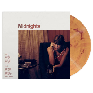 Taylor Swift - Midnights (Blood Moon Vinyl) i gruppen VI TIPSAR / Julklappstips Vinyl hos Bengans Skivbutik AB (4289944)