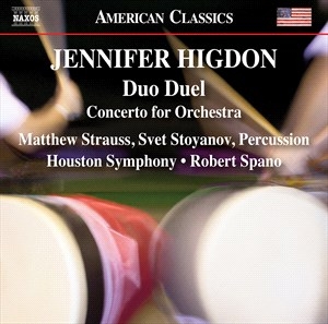 Higdon Jennifer - Higdon: Duo Duel Concerto For Orch i gruppen Externt_Lager / Naxoslager hos Bengans Skivbutik AB (4290765)