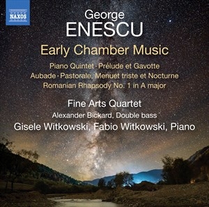 Enescu George - Enescu: Early Chamber Music i gruppen VI TIPSAR / Julklappstips CD hos Bengans Skivbutik AB (4290766)