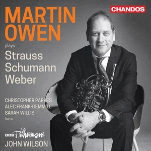 Schumann Robert Strauss Richard - Martin Owen Plays Strauss, Schumann i gruppen VI TIPSAR / Julklappstips CD hos Bengans Skivbutik AB (4290793)