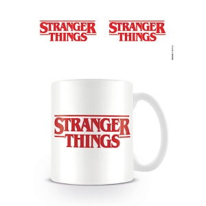 Stranger Things - logo mug i gruppen MERCHANDISE / Mugg / TV-serie hos Bengans Skivbutik AB (4294798)