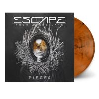 Escape From Wonderland - Pieces (Orange/Black Marbled Vinyl i gruppen VINYL / Hårdrock hos Bengans Skivbutik AB (4298859)