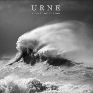Urne - A Feast On Sorrow (Blue & White.. i gruppen VINYL / Hårdrock hos Bengans Skivbutik AB (4298992)