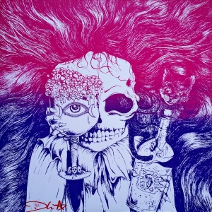 Blanadade Artister - Communion (Purple & Black Blend Vinyl/Dl i gruppen VINYL / Pop-Rock hos Bengans Skivbutik AB (4299613)