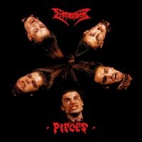 Dismember - Pieces (Red/Black Split) i gruppen VINYL / Hårdrock hos Bengans Skivbutik AB (4302632)