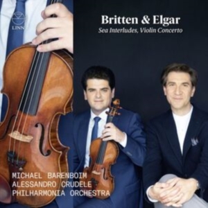 Britten Benjamin Elgar Edward - Britten: Sea Interludes Elgar: Vio i gruppen Externt_Lager / Naxoslager hos Bengans Skivbutik AB (4303089)
