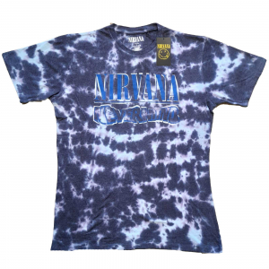 Nirvana - Nevermind Wavy Logo (Small) Unisex Purple T-Shirt i gruppen ÖVRIGT / MK Test 6 hos Bengans Skivbutik AB (4303439)