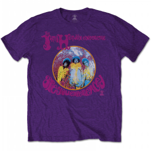 Jimi Hendrix - Are You Experienced? (Small) Unisex Purple T-Shirt i gruppen ÖVRIGT / MK Test 6 hos Bengans Skivbutik AB (4304054)