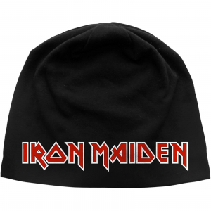 Iron Maiden - Logo Beanie Hat i gruppen ÖVRIGT / MK Test 7 hos Bengans Skivbutik AB (4304058)
