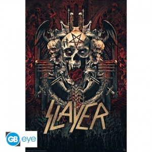 SLAYER - Skullagramm Poster 91,5x61 i gruppen MERCHANDISE / Merch / Hårdrock hos Bengans Skivbutik AB (4307457)