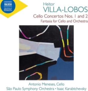 Villa-Lobos Heitor - Cello Concertos Nos. 1 & 2 Fantasi i gruppen Externt_Lager / Naxoslager hos Bengans Skivbutik AB (4309264)