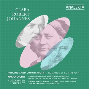 Johannes Brahms Stewart Goodyear - Clara, Robert, Johannes - Romance & i gruppen VI TIPSAR / Julklappstips CD hos Bengans Skivbutik AB (4309324)