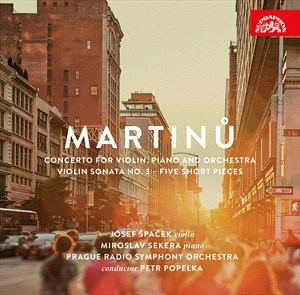 Martinu Bohuslav - Concerto For Violin & Piano Violin i gruppen VI TIPSAR / Julklappstips CD hos Bengans Skivbutik AB (4309992)