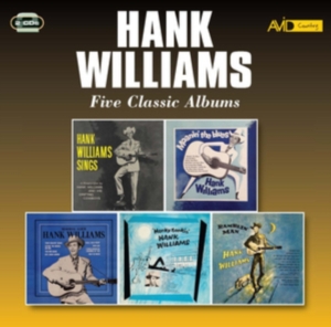Hank Williams - Five classic albums i gruppen ÖVRIGT / Övrigt / aub hos Bengans Skivbutik AB (4310017)