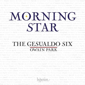 The Gesualdo Six / Owain Park - Morning Star i gruppen VI TIPSAR / Julklappstips CD hos Bengans Skivbutik AB (4311580)