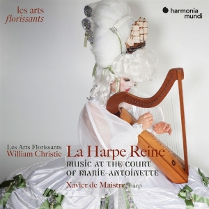 Les Arts Florissants - La Harpe Reine (Music At The Court Of Marie-Antoinette) i gruppen CD / Övrigt hos Bengans Skivbutik AB (4313319)