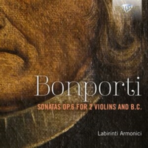 Bonporti Francesco - Sonatas, Op. 6 For 2 Violins & B.C. i gruppen Externt_Lager / Naxoslager hos Bengans Skivbutik AB (4314586)