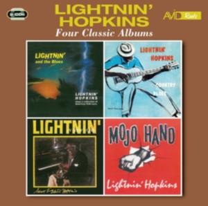 Lightnin Hopkins - Four classic albums i gruppen ÖVRIGT / Övrigt / aub hos Bengans Skivbutik AB (4345322)