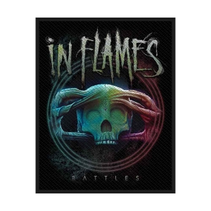 In Flames - Battles Retail Packaged Patch i gruppen MERCHANDISE / Merch / Hårdrock,Svensk Musik hos Bengans Skivbutik AB (4378749)