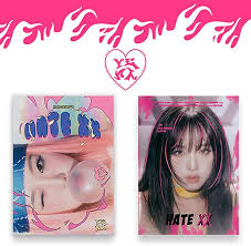 YENA - 2nd Single Album (HATE XX) (Random Ver.) i gruppen Minishops / K-Pop Minishops / K-Pop Övriga hos Bengans Skivbutik AB (4379810)