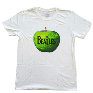 The Beatles - Apple Uni Wht i gruppen MERCHANDISE / T-shirt / Pop-Rock hos Bengans Skivbutik AB (4400430)