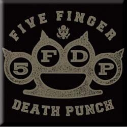 Five Finger Death Punch - Fridge Magnet: Brass Knuckle i gruppen ÖVRIGT / MK Test 7 hos Bengans Skivbutik AB (4400474)