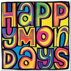 Happy Mondays - Fridge Magnet: Dayglo Logo i gruppen ÖVRIGT / MK Test 7 hos Bengans Skivbutik AB (4400478)