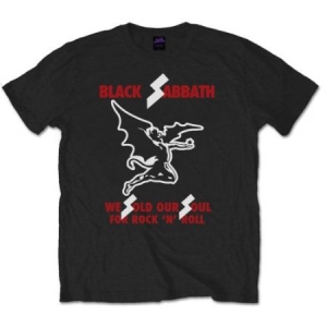 Black Sabbath - Unisex T-Shirt: Sold our Soul (Large) i gruppen ÖVRIGT / MK Test 6 hos Bengans Skivbutik AB (4400488)