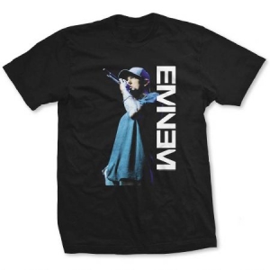 Eminem - Unisex T-Shirt: Mic. Pose (Medium) i gruppen ÖVRIGT / MK Test 6 hos Bengans Skivbutik AB (4400597)
